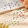 DIY Rosary Beaded Style Necklaces Bracelet Making Finding Kit DIY-AR0003-72-4