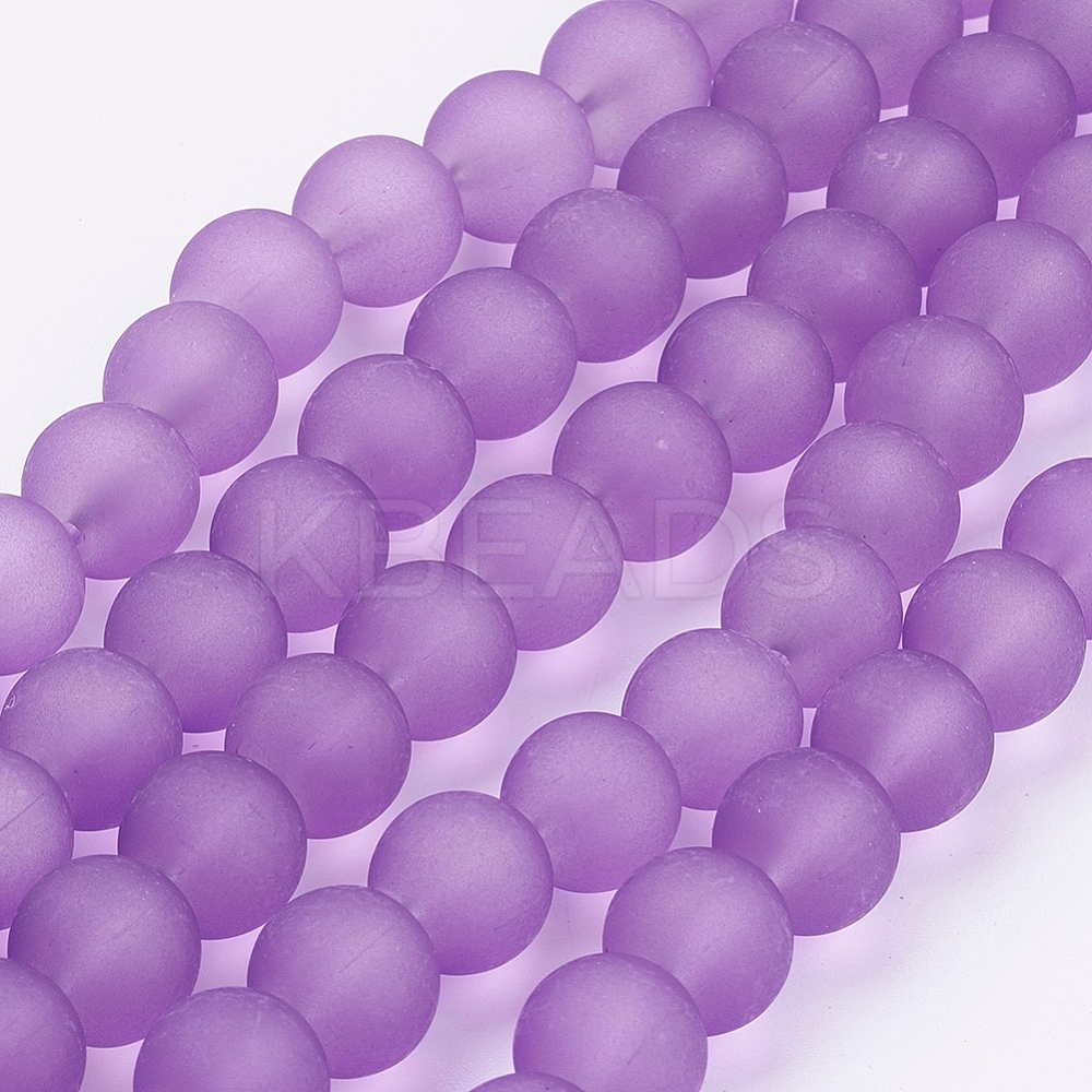 Wholesale Transparent Glass Bead Strands - KBeads.com