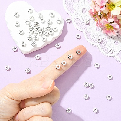 SHEGRACE Flat Round Brass Beads XGRPCU054-295P-1