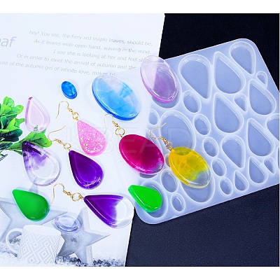 Geometrical Shape DIY Silicone Cabochon Molds SIMO-C006-01E-1