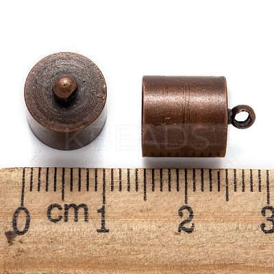 Brass Cord Ends X-KK-D219-14x10-M-1