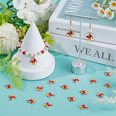 120Pcs Autumn Theme Alloy Enamel Charms ENAM-SC0005-86-1