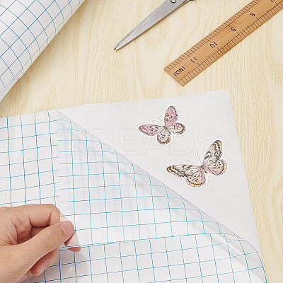 PVC Clear Self-adhesive Transfer Film DIY-WH0001-91-1