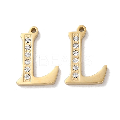Real 14K Gold Plated 304 Stainless Steel Pendants STAS-L022-157G-L-1