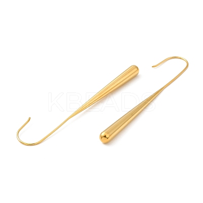 Ion Plating(IP) 304 Stainless Steel Dangle Earrings EJEW-Z028-03G-1
