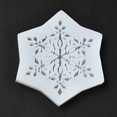 DIY Snowflake Food Grade Silicone Molds DIY-I103-02-1