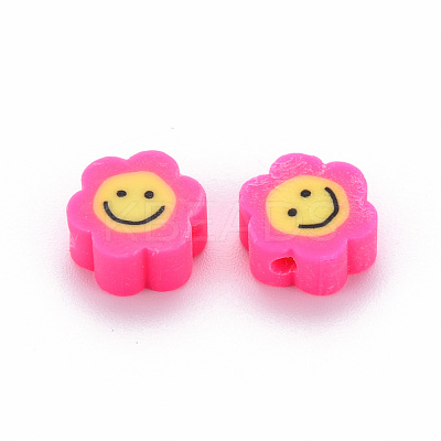 Handmade Polymer Clay Beads CLAY-N011-011D-1