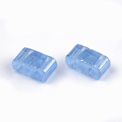 2-Hole Glass Seed Beads SEED-S023-36B-02-1