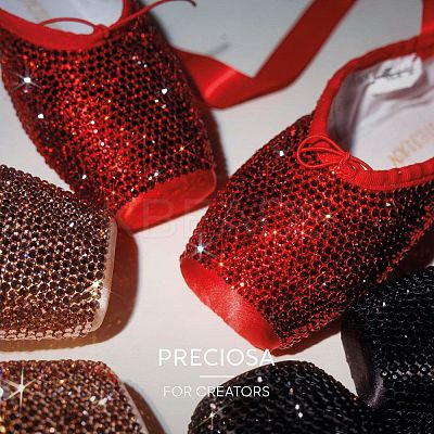 Preciosa® Crystal Hotfix Flatback Stones Y-PRC-HSS8-50020-1