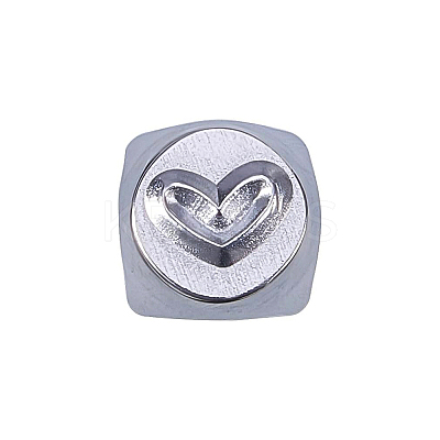 Iron Metal Stamps AJEW-BC0005-19G-1