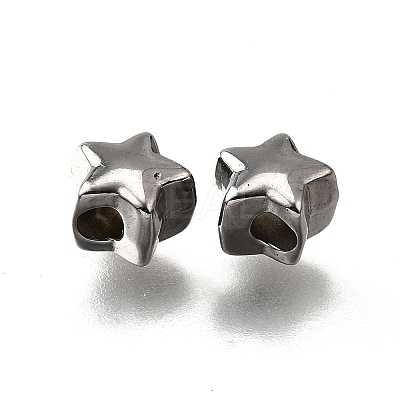304 Stainless Steel Beads STAS-V009-03P-1