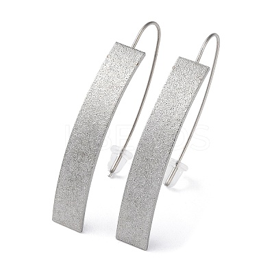 Non-Tarnish 304 Stainless Steel Dangle Earrings for Women EJEW-D085-01P-02-1