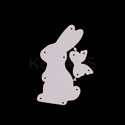 Bunny Frame Carbon Steel Cutting Dies Stencils LS-DIY-F028-14-1