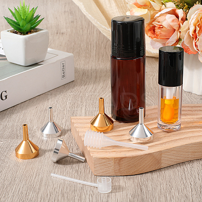 12Pcs Aluminum Funnel Hopper AJEW-GF0010-32-1
