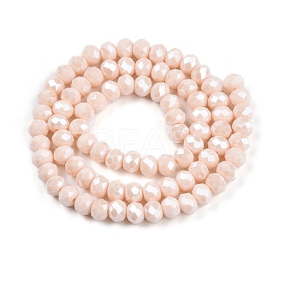 Electroplate Glass Beads Strands LS-EGLA-A044-P6mm-A05-1