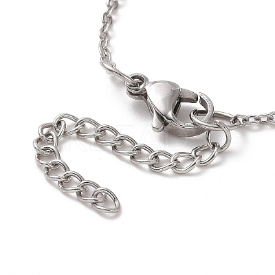Shell & Starfish & Turtle Alloy Charm Bracelet for Women BJEW-JB09354-1