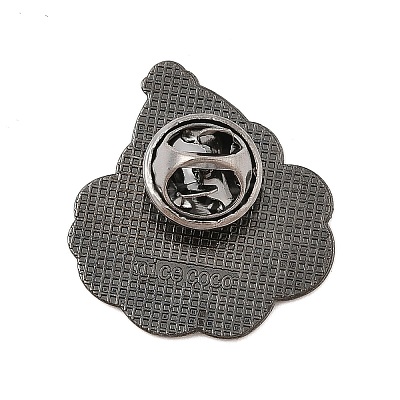Christmas Theme Zinc Alloy Enamel Pin Brooch for Backpack Clothes LS-JEWB-R003-02EB-09-1