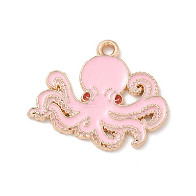 Alloy Enamel Pendants ENAM-A008-41KCG-02-1