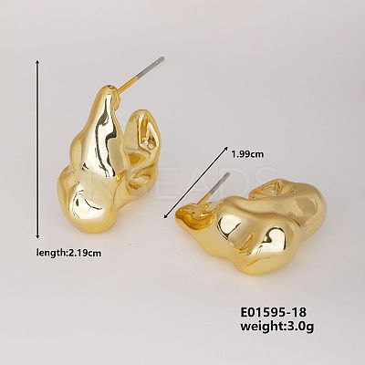 Fashionable Cute Geometric Shape Earrings for Hot Personalized Matching WX1077-14-1