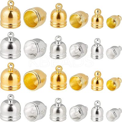 Brass Cord Ends KK-FH0001-82-1