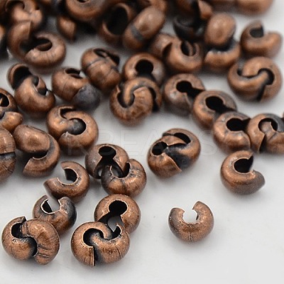 Iron Crimp Beads Covers IFIN-H029-NFR-NF-1