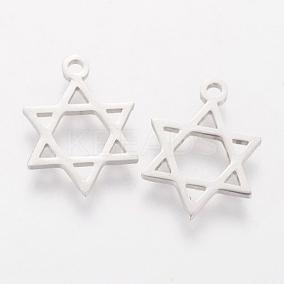 Tarnish Resistant 201 Stainless Steel Pendants STAS-Q201-T077-1