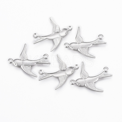 Tarnish Resistant 304 Stainless Steel Pendants STAS-P175-13P-1
