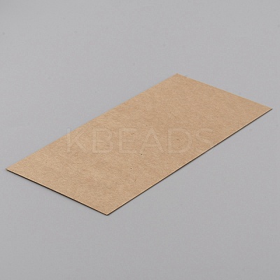 Rectangle Kraft Paper Sublimation Car Coaster Display Cards CDIS-WH0024-18B-02-1