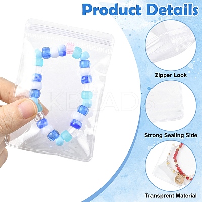 110Pcs 5 Styles PVC Anti Oxidation Resealable Bags AJEW-YW0002-07-1