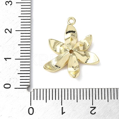 Brass Micro Pave Clear Cubic Zirconia Pendants KK-Z106-01G-04-1