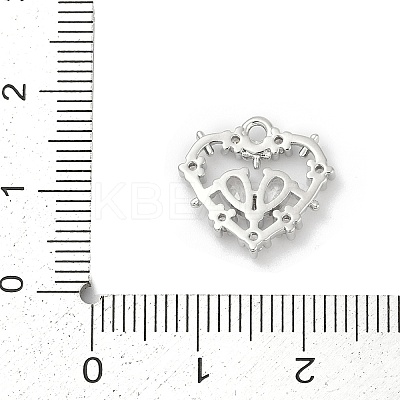 Brass Micro Pave Cubic Zirconia Pendants LS-KK-Z094-01P-01-1