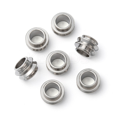 Tarnish Resistant 304 Stainless Steel Beads STAS-E036-15-1