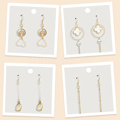 DIY Dangle Earring Jewelry Finding Kits DIY-YW0008-54-1