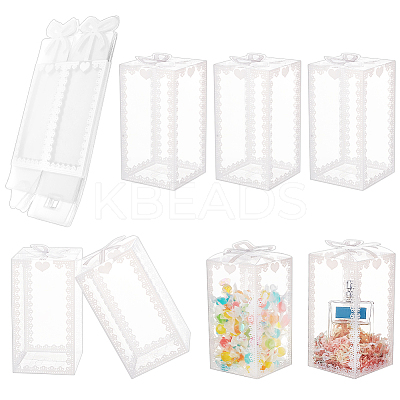 Transparent PVC Candy Treat Gift Box CON-WH0085-58C-1