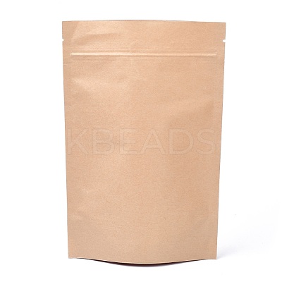 Wholesale Biodegradable craft self standing white craft paper zip lock  paper bag Manufacturer and Supplier
