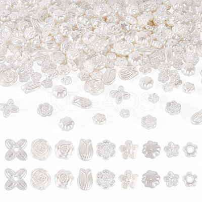 ABS Plastic Imitation Pearl Beads KY-TA0001-52-1