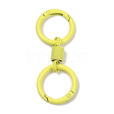 Alloy Spring Gate Clasps PALLOY-Q009-01F-1