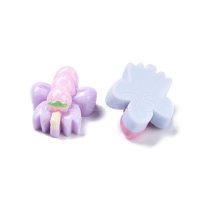Opaque Cute Resin Decoden Cabochons RESI-B024-01A-1