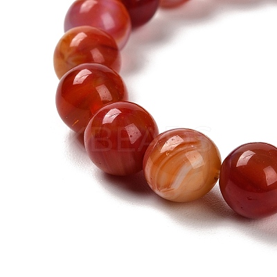 Handmade Lampwork Stretch Bracelets BJEW-R312-02A-02-1