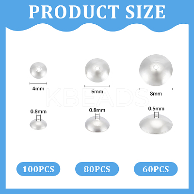 304 Stainless Steel Bead Caps STAS-UN0061-25-1