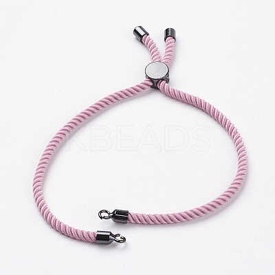 Nylon Twisted Cord Bracelet Making MAK-K007-B-1