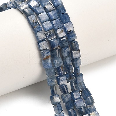 Natural Kyanite Beads Strands G-H335-L01-6mm-1