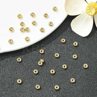 SHEGRACE Rondelle Brass Beads XGRPCU131-252G-1