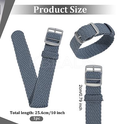 Nylon Watch Bands AJEW-WH0596-226L-1