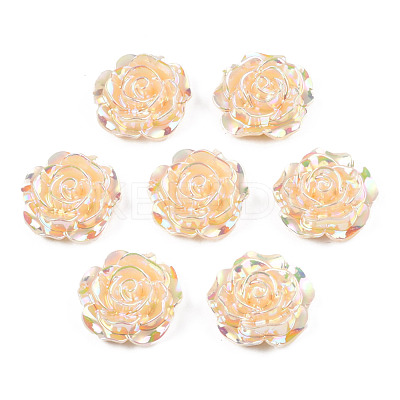 Opaque ABS Plastic Cabochons KY-N021-02-A12-1