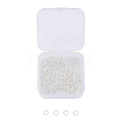 Iron Open Jump Rings IFIN-YW0001-08S-1