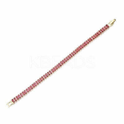 Cubic Zirconia Classic Tennis Bracelet X-ZIRC-S067-073F-NF-1