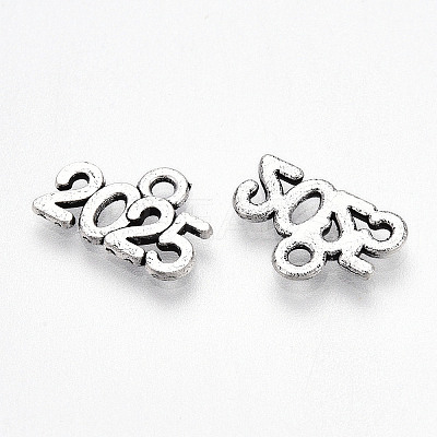 Tibetan Style Alloy Charms TIBE-N012-11AS-NF-1