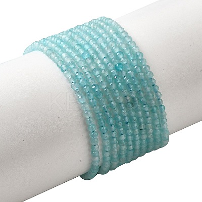 Natural Amazonite Beads Strands G-V001-A01-2mm-1