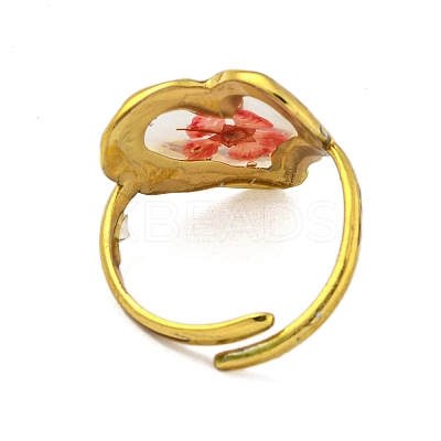 Brass Adjustable Rings for Women RJEW-G265-10G-C03-1